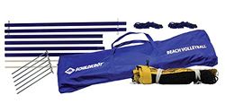 Schildkröt Fun Sports - Set de Filet de Volleyball de Plage, Robuste, 2,43 MX 9,5 m, Poteaux Inclus, dans Un Sac Pratique, 970984