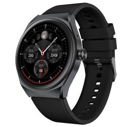 Celly, Reloj Inteligente para Hombre y Mujer con podómetro, rastreador de Actividad y GPS, Resistente al Agua, duración de la batería hasta 5 días, Color Negro
