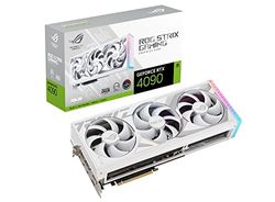 ASUS ROG Strix GeForce RTX 4090 Gaming Graphics Card White (PCIe 4.0, 24GB GDDR6X, HDMI 2.1a, DisplayPort 1.4a)