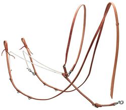 Weaver Leather Pettorina Martingala Tedesca, 1 Pezzo (Confezione da 1), Russet