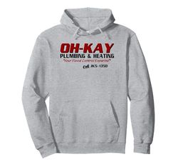 OH-KAY Plumbing & Heating Pullover Hoodie