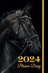 2024 Diary Horse & Pony Riding Journal - Weekly Planner & Organiser For Equestrian Lovers - A5 Size: Beautifully Designed, Spacious Full Year - A Wonderful Gift Someone Special Week to View