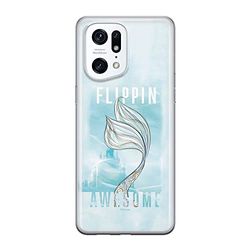 ERT GROUP mobile phone case for Oppo FIND X5 PRO original and officially Licensed Disney pattern Ariel 006 optimally adapted to the shape of the mobile phone, case made of TPU