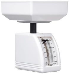 Wedo 249862000 Handy Bilancia a Molla con Vaschetta 250 g, Bianco