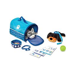 Melissa & Doug Tote & Tour Pet Travel Play Set, Pretend Play, Play Set, 3+, Gift for Boy or Girl