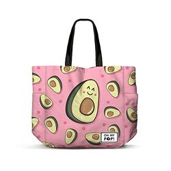 Oh My Pop! Waca-Bolsa de la Compra Shopping FAN Horizontal, Rosa, 46 x 35 cm