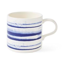 Portmeirion Mug Meirion Blue Wash Horizontal Stripes Single Mug