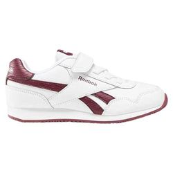 Reebok Royal CL Jog, Zapatillas Unisex niños, FTWWHT/CLABUR/CLABUR, 32.5 EU