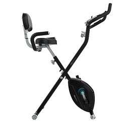 Cecotec Fällbar statisk cykel med DrumFit X-Bike Neo Pro Back. LCD-skärm, Variabel magnetisk motstånd, Saddle Komfort och sidogrepp, Tablet- och hjulhållare