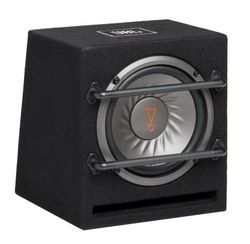 JBL BassPro 8 - Altavoz de subwoofer Coche con Altavoz de Graves Grandes de 200 mm, 200 vatios máximon y 100 vatios RMS, Negro