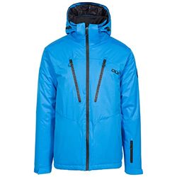 Trespass DLX Giacca da sci da uomo impermeabile antivento con bandiera