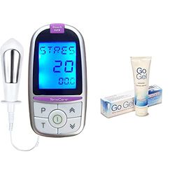 TensCare itouch Sure - Pelvic Floor Exerciser for Strengthening and Toning. Aids in the Treatment of Incontinence and Bladder Leaks & TensCare Water-Based Lubricant Go Gel, 100 ml