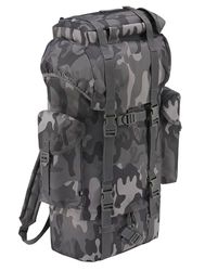 Brandit Herr nylon ryggsäck ryggsäck, GRÅ, Einheitsgröße, Klassisk