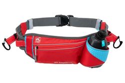 Kurgo Ceinture Mains Libres de Course, Ceinture de Promenade, réfléchissante, réglable, avec Une Bouteille d'eau, Course et randonnée