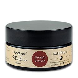 Meissner Tremonia Jabón de Afeitar Strong'n Scottish 95gr, Único, 95 g