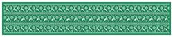 Doge Milano Chemin de cuisine, 100% Made in Italy, Tapis antitache avec impression numérique, Chemin de table antidérapant et lavable, modèle de Noël - Carlota, cm 280x52