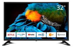 DYON Smart 32 XT 80 cm (32 tum) TV (HD Smart TV, HD Triple Tuner (DVB‐C/‐S2/‐T2), Prime Video, Netflix & HbbTV) [modellår 2022]