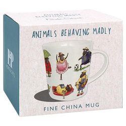 The Leonardo Collection Finola Stack Sheep Mug for Home & Kitchen | Stylish Ceramic Mugs for Tea & Coffee | Lovely Cup Set for Mens Gifts & Birthday Gifts for Women