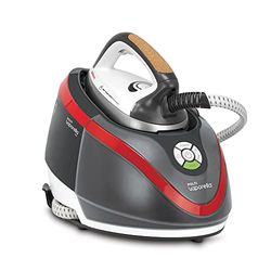 Polti Vaporella Next VN18.30 Stoomgenerator met hogedrukboiler, 6 bar, ononderbroken strijken, Steam Pulse 350 g, Turbo- en Eco-modus, 1.3 L, 2200 W, antraciet/rood/wit