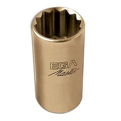 Egamaster - Llave vaso 1-1. 3/16" 12 cantos aluminio bronce