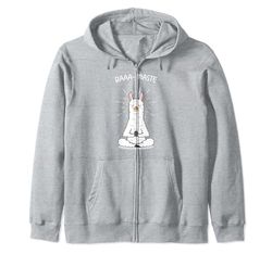 Baaa-Maste Yoga Amante de la Cabra Meditación Espiritual Namaste Sudadera con Capucha