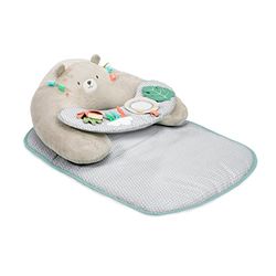 Ingenuity + Nate, Cozy Prop 4-in-1 Sit Up & Activiteitsmat, Schattig Berenkussen, Veelkleurig, Oud Pasgeborenen, 12629
