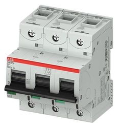 ABB S800PV stroomonderbreker type B, 3-polig 100A DIN-railmontage