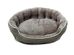 Sogni e Capricci Cuccia COCCOLE Pets, Beige, L 48 x P 42 x H 16 cm