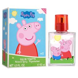 Peppa Pig Children Eau de Toilette Natural Perfume Spray, Vegan and Dermatologically tested EDT Spray for Kids - Safe Daily Fragrance Gift, 30ml