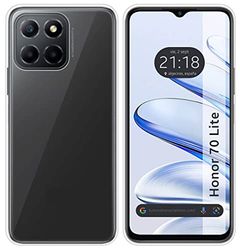 Funda Silicona Gel TPU Transparente para Huawei Honor 70 Lite 5G