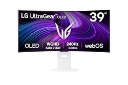 LG Ultragear™ 39GX90SA-W Ecran PC Gaming 39" - Dalle OLED résolution QHD (3440 x 1440), 1ms 240Hz, DisplayHDR™400 True Black, DCI-P3 98.5% (CIE1976), FreeSync Premium, G-Sync Compatible