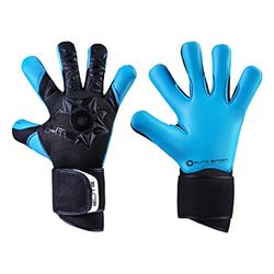 Elite Sports Goalkeeper Gloves with Wrapped Thumb and All-Around Latex Wrap on Fingers for Added Protection. Durable Rubber with Tight-Fitting Neoprene and Latex Wrap to Help Reduce Impact.