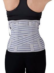 SOLES Lumbar Back Brace Lumbosacral Back Support - Adjustable, Breathable Corset - Unisex - Reduces Back Pain, Supports Core Strength - Comfortable Design x small/small