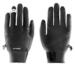 Zanier Unisex – volwassenen 40029-2000-10,5 handschoenen, zwart, 10,5