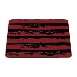 Bonamaison, Alfombrilla Rectangular para ratón con Estampado Digital, Base Antideslizante, para Oficina y hogar, tamaño: 22 x 18 cm