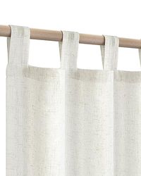 KOUFALL Short Curtains for Bathroom Window,Boho Linen Cafe Sheer Small Window Curtains for Bedroom,Cream Ivory Off White