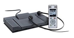 Olympus DM-720 Dictaphone avec kit d'enregistrement et de transcription (mémoire 4 Go, USB Direct, avec batterie NI-MH)