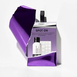 The INKEY List Spot On Duo 60ml, Salicylic Acid Cleanser, Hydrocolloid Pimple Patches, Minimize Blemishes, Target Breakouts, Suitable For Blemish-Prone Skin