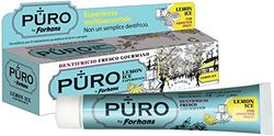 Puro, Pasta do zębów Lemon Ice, świeża pasta do zębów żelowa, działanie ochronne, łagodzące i przeciwbakteryjne, do higieny jamy ustnej, ochrony naturalnego i świeżego oddechu, smaku cytryny i mięty