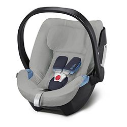 CYBEX Gold Housse d’Été, Pour Siège Auto Coque Aton 5, Gris