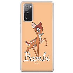 ERT GROUP mobiltelefonfodral för Samsung S20 FE / S20 FE 5G originalt och officiellt licensierat Disney mönster Bambi 013 anpassad till formen på mobiltelefonen, fodral tillverkad av TPU-plast