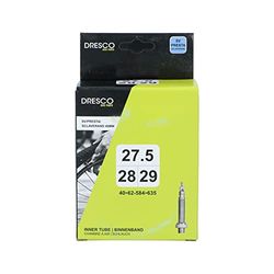 Dresco, Camera d'aria 27,5/28/29 (40/62-584-635) Sclave 40 mm Unisex-Adult, Nero, One Size