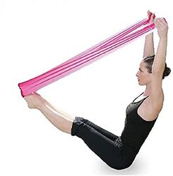 Lot de 2 Bandes élastiques – Bandes Pilates de qualité – 2 résistances : Moyenne et Extra Forte – Tous Types d’Exercices Pilates, Yoga et Gym – Conviennent à Tous – Travailler Les Muscles - Sun & Sia