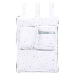 Babybay 500331 - Organizer, White Starsmix Sand/Azure, 170 g, unissexo