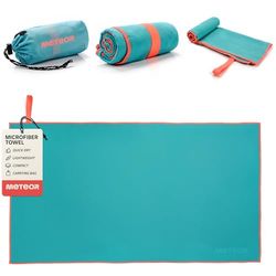 meteor Serviette Microfibre de Aussi comme Serviette de Bain Sport ou Plage de Voyage Séchage Rapide ultraléger Peu encombrant Enfants Hommes Femmes