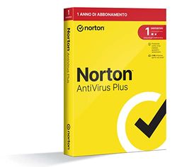 Norton Antivirus Plus 2024, 1 Dispositivo, Licenza di 1 anno, PC o Mac