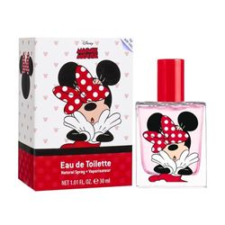 Disney Minnie Mouse Children Eau de Toilette Natural Perfume Spray, Vegan and Dermatologically tested EDT Spray for Kids - Safe Daily Fragrance Gift, 30ml