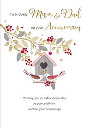 Regal Publishing - Tarjeta de felicitación para mamá y papá (22,8 x 15,2 cm)