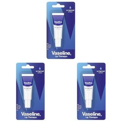 Vaseline Original Lip Balm, 10g (Pack of 3)