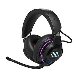 JBL Quantum 910 koptelefoon in zwart - Draadloze Bluetooth gaming-headset met ruisonderdrukking, afspeel- en oplaadfuncties en boommicrofoon